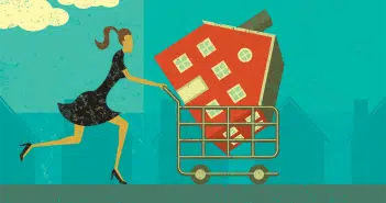 Faire les courses pour vite trouver un logement