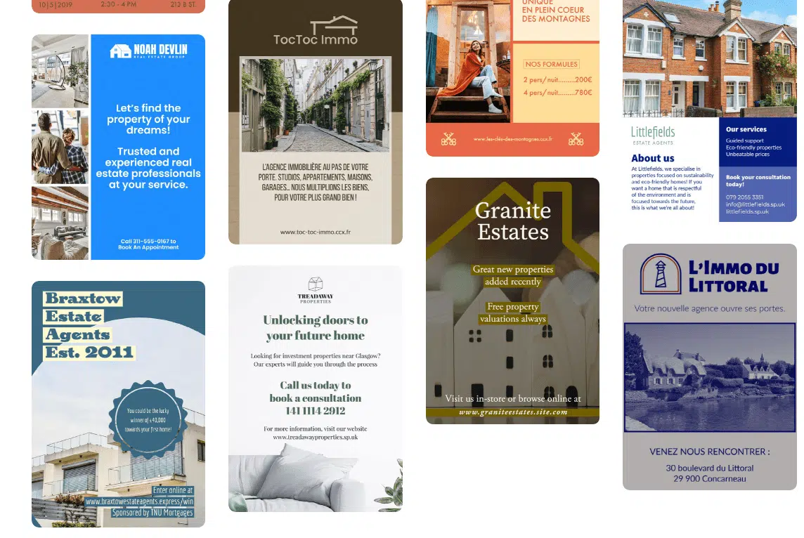 flyers immobiliers