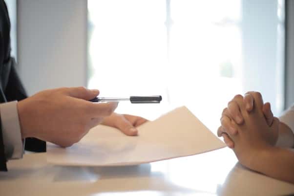 Signature contrat