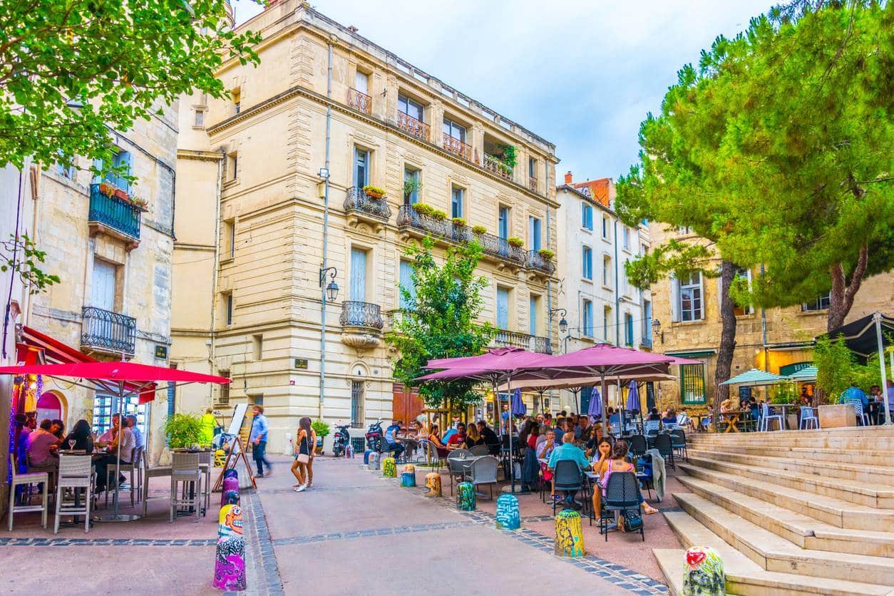 Un quartier de Montpellier